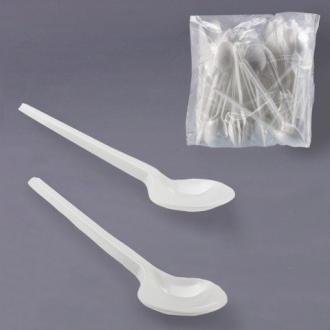 Одноразовые ложки столовые 4000шт 40х100 "Эконом" пластиковые 125мм белые - Интернет-магазин бытовой техники, вентиляции, гигиенического оборудования Энерготехника, Екатеринбург
