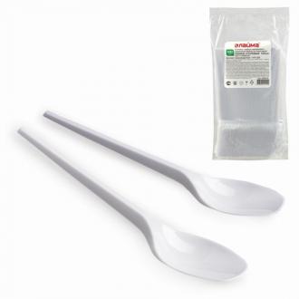 Одноразовые ложки столовые ЛАЙМА "Эталон" 100шт пластиковые 165мм - Интернет-магазин бытовой техники, вентиляции, гигиенического оборудования Энерготехника, Екатеринбург