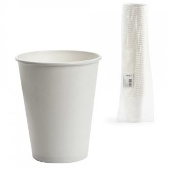Одноразовые стаканы ФОРМАЦИЯ 50шт бумажные однослойные 300мл белые для холодного/горячего - Интернет-магазин бытовой техники, вентиляции, гигиенического оборудования Энерготехника, Екатеринбург