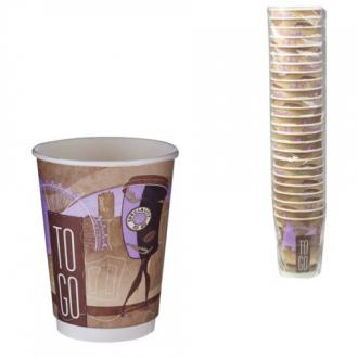 Одноразовые стаканы "Хухтамаки" 25шт бумажные двухслойные 300мл цветная печать для хол/горяч - Интернет-магазин бытовой техники, вентиляции, гигиенического оборудования Энерготехника, Екатеринбург