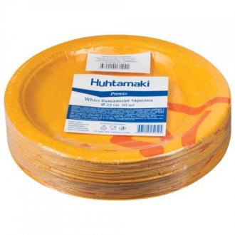 Одноразовые тарелки "Хухтамаки" 50шт картон диаметр 230мм "Whizz" для холодного/горячего - Интернет-магазин бытовой техники, вентиляции, гигиенического оборудования Энерготехника, Екатеринбург