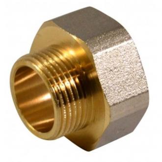 Переходник нар/вн 1/2Mx 3/4F латун. резьба 1/200/10 - Интернет-магазин бытовой техники, вентиляции, гигиенического оборудования Энерготехника, Екатеринбург