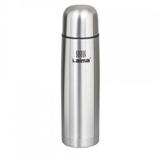 Термос ЛАЙМА классический с узким горлом, 0,5 л, нержавеющая сталь - Интернет-магазин бытовой техники, вентиляции, гигиенического оборудования Энерготехника, Екатеринбург