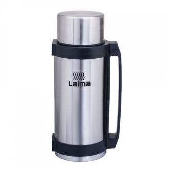 Термос ЛАЙМА классический с узким горлом, 2,6 л, нержавеющая сталь, пластиковая ручка - Интернет-магазин бытовой техники, вентиляции, гигиенического оборудования Энерготехника, Екатеринбург