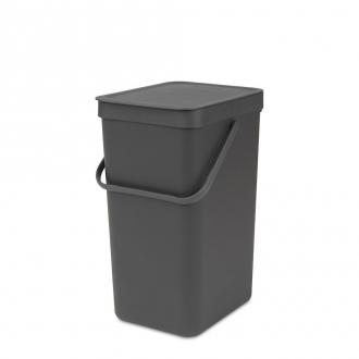 Ведро для мусора Brabantia SORT&GO (16л) - серый - Интернет-магазин бытовой техники, вентиляции, гигиенического оборудования Энерготехника, Екатеринбург