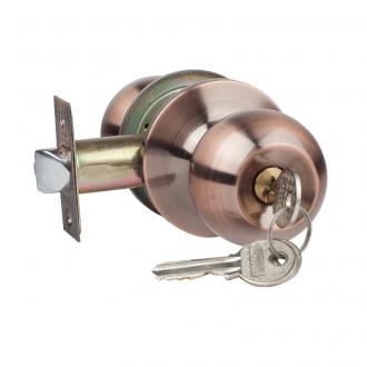 TRODOS.Защелка ЗШ-01 (медь) круглая 204100 - Интернет-магазин бытовой техники, вентиляции, гигиенического оборудования Энерготехника, Екатеринбург