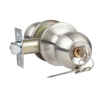 TRODOS.Защелка ЗШ-01 (никель) круглая 204098 - Интернет-магазин бытовой техники, вентиляции, гигиенического оборудования Энерготехника, Екатеринбург