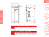 Преобразователь частотный VEDA Drive 7,5 кВт VF-51 (380В,3 фазы) ABA00010 - Интернет-магазин бытовой техники, вентиляции, гигиенического оборудования Энерготехника, Екатеринбург
