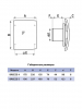Эра Вентилятор осевой вытяжной с обратным клапаном D 98, декоративный  BREEZE 4C Ivory - Интернет-магазин бытовой техники, вентиляции, гигиенического оборудования Энерготехника, Екатеринбург