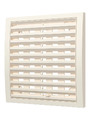 Эра Решетка вентиляционная с регулируемым живым сечением, разъемная 200х200 2020 РРП Ivory - Интернет-магазин бытовой техники, вентиляции, гигиенического оборудования Энерготехника, Екатеринбург