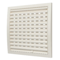 Эра Решетка вентиляционная с регулируемым живым сечением, разъемная 250х250 2525 РРП Ivory - Интернет-магазин бытовой техники, вентиляции, гигиенического оборудования Энерготехника, Екатеринбург