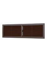 Эра Решетка вентиляционная переточная разъемная 455х133 4513 РП коричневая - Интернет-магазин бытовой техники, вентиляции, гигиенического оборудования Энерготехника, Екатеринбург