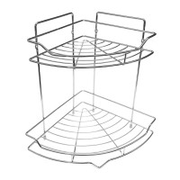 Sakura.Полка 2-ая угловая АЕ-435 (хром) 101030 - Интернет-магазин бытовой техники, вентиляции, гигиенического оборудования Энерготехника, Екатеринбург