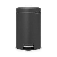 Brabantia Мусорный бак с педалью newIcon 12л Минерально-белый - Интернет-магазин бытовой техники, вентиляции, гигиенического оборудования Энерготехника, Екатеринбург