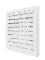 Эра Решетка вентиляционная регулируемая 150х150 с фланцем D100 1515 RRP 10 F - Интернет-магазин бытовой техники, вентиляции, гигиенического оборудования Энерготехника, Екатеринбург