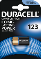 Батарейка Duracell Ultra, для фотоаппаратов 3V,123 - Интернет-магазин бытовой техники, вентиляции, гигиенического оборудования Энерготехника, Екатеринбург