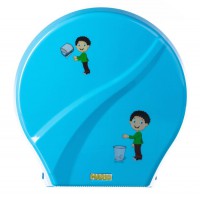 Диспенсер для туалетной бумаги Mario Kids 8165 Blue - Интернет-магазин бытовой техники, вентиляции, гигиенического оборудования Энерготехника, Екатеринбург