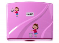 Диспенсер для бумажных полотенец Mario Kids 8329 Pink - Интернет-магазин бытовой техники, вентиляции, гигиенического оборудования Энерготехника, Екатеринбург