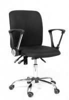 Офисное кресло Chairman 9801 ткань стандарт 15-21 черный хром - Интернет-магазин бытовой техники, вентиляции, гигиенического оборудования Энерготехника, Екатеринбург