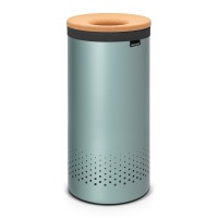 Brabantia - Бак для белья (35л) мятный металлик - Интернет-магазин бытовой техники, вентиляции, гигиенического оборудования Энерготехника, Екатеринбург