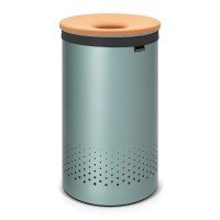 Brabantia - Бак для белья (60л) мятный металлик - Интернет-магазин бытовой техники, вентиляции, гигиенического оборудования Энерготехника, Екатеринбург