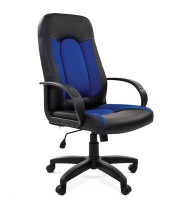 Офисное кресло Chairman  429 кожа синия - Интернет-магазин бытовой техники, вентиляции, гигиенического оборудования Энерготехника, Екатеринбург