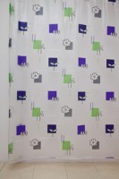 TRODOS Штора для ванной WS-800 (V-7) фиолетовая 180х180 104034 - Интернет-магазин бытовой техники, вентиляции, гигиенического оборудования Энерготехника, Екатеринбург