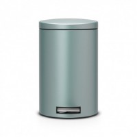 Ведро для мусора Brabantia с педалью (12л) Silent - Metallic Mint (мятный металлик) - Интернет-магазин бытовой техники, вентиляции, гигиенического оборудования Энерготехника, Екатеринбург