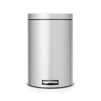 Мусорный бак Brabantia с педалью (20л) -Metallic Grey (серый металлик) - Интернет-магазин бытовой техники, вентиляции, гигиенического оборудования Энерготехника, Екатеринбург