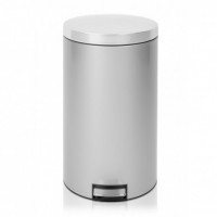 Мусорный бак Brabantia с педалью (45л)  MC - Metallic Grey with Brilliant Steel Lid - Интернет-магазин бытовой техники, вентиляции, гигиенического оборудования Энерготехника, Екатеринбург