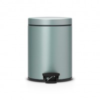 Ведро для мусора Brabantia с педалью (5л) Metallic Mint (мятный металлик) - Интернет-магазин бытовой техники, вентиляции, гигиенического оборудования Энерготехника, Екатеринбург