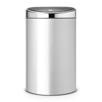 Мусорный бак Brabantia TOUCH BIN(40л) -серый металлик - Интернет-магазин бытовой техники, вентиляции, гигиенического оборудования Энерготехника, Екатеринбург