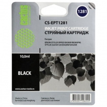 CACTUS Картридж струйный (CS-EPT1281) для EPSON Stylus S22/SX125/SX420W/BX305F, черный - Интернет-магазин бытовой техники, вентиляции, гигиенического оборудования Энерготехника, Екатеринбург