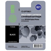 CACTUS Картридж струйный (CS-EPT0821) для EPSON Stylus R270/R390/ RX590, черный - Интернет-магазин бытовой техники, вентиляции, гигиенического оборудования Энерготехника, Екатеринбург