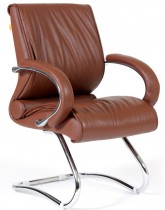 Офисное кресло Chairman 445 коричневый - Интернет-магазин бытовой техники, вентиляции, гигиенического оборудования Энерготехника, Екатеринбург