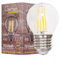 Лампа 4W GERHORT G45 LEDFL 3000K E27 Gerhort - Интернет-магазин бытовой техники, вентиляции, гигиенического оборудования Энерготехника, Екатеринбург