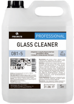 PRO BRITE GLASS CLEANER Средство для стекол и зеркал с нашатырным спиртом. Готовый продукт 5л - Интернет-магазин бытовой техники, вентиляции, гигиенического оборудования Энерготехника, Екатеринбург