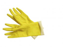 Paclan  Пара резиновых перчаток размер 8-8,5 желтые (L) - Интернет-магазин бытовой техники, вентиляции, гигиенического оборудования Энерготехника, Екатеринбург