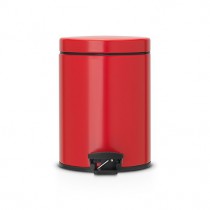 Ведро для мусора Brabantia с педалью (5л) - Passion Red (красный) - Интернет-магазин бытовой техники, вентиляции, гигиенического оборудования Энерготехника, Екатеринбург