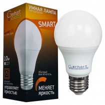 Лампа 10W GERHORT A60 LED3STEP 3000K E27 - Интернет-магазин бытовой техники, вентиляции, гигиенического оборудования Энерготехника, Екатеринбург
