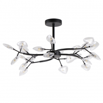 Потолочный светильник  ЭкономСвет 11096/24BK WT - Интернет-магазин бытовой техники, вентиляции, гигиенического оборудования Энерготехника, Екатеринбург