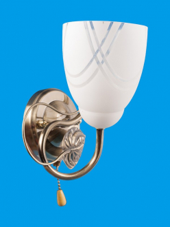 ЭкономСвет.Бра классика 0010 / 1wAB WT - Интернет-магазин бытовой техники, вентиляции, гигиенического оборудования Энерготехника, Екатеринбург