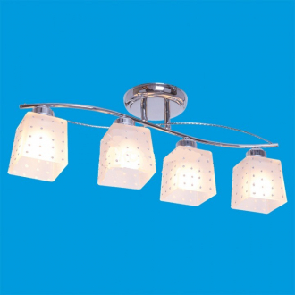 ЭкономСвет.Люстра модерн 01616 / 4B CR WT - Интернет-магазин бытовой техники, вентиляции, гигиенического оборудования Энерготехника, Екатеринбург