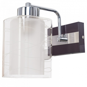 ЭкономСвет Настенный светильник 050J/1wCR+BR WT - Интернет-магазин бытовой техники, вентиляции, гигиенического оборудования Энерготехника, Екатеринбург