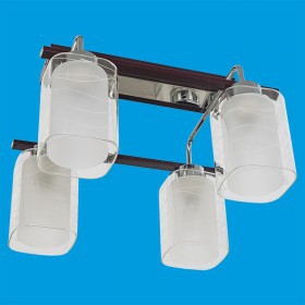 ЭкономСвет.Светильник 050J / 4CR + BR WT - Интернет-магазин бытовой техники, вентиляции, гигиенического оборудования Энерготехника, Екатеринбург