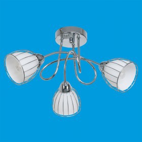 ЭкономСвет.Люстра модерн 076M / 3CR WT - Интернет-магазин бытовой техники, вентиляции, гигиенического оборудования Энерготехника, Екатеринбург