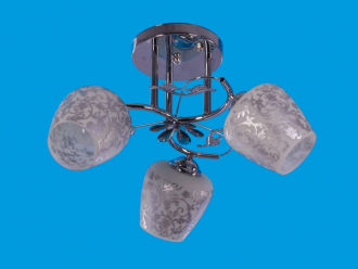 ЭкономСвет.Светильник эконом 086HE / 3CR WT - Интернет-магазин бытовой техники, вентиляции, гигиенического оборудования Энерготехника, Екатеринбург