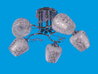 ЭкономСвет.Светильник эконом 086HE / 5CR WT - Интернет-магазин бытовой техники, вентиляции, гигиенического оборудования Энерготехника, Екатеринбург