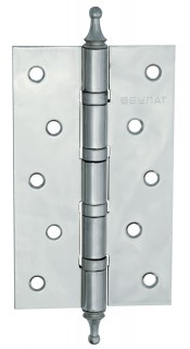 БУЛАТ.Петля универсальная БУЛАТ ПН125/4ВВ- А CP хром с колпачком - Интернет-магазин бытовой техники, вентиляции, гигиенического оборудования Энерготехника, Екатеринбург