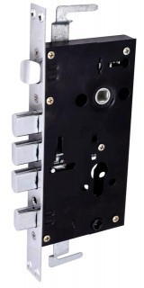 БУЛАТ  Корпус замка д/кит. металл.дверей ЗВ 4-3П.68.04 хром (тонкий) - Интернет-магазин бытовой техники, вентиляции, гигиенического оборудования Энерготехника, Екатеринбург